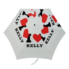 I Love Kelly  Mini Folding Umbrellas by ilovewhateva