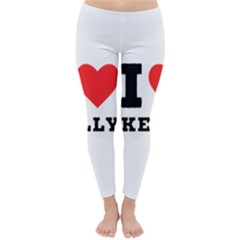 I Love Kelly  Classic Winter Leggings by ilovewhateva