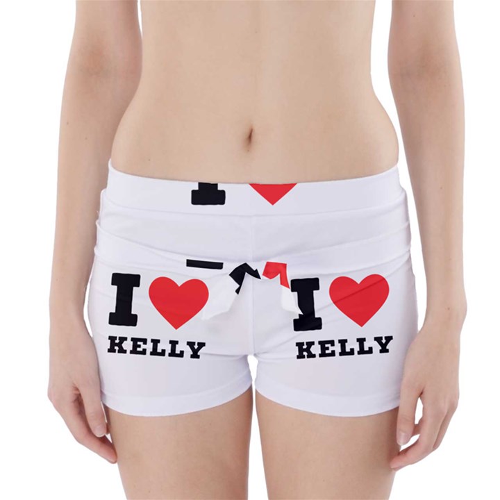 I love Kelly  Boyleg Bikini Wrap Bottoms