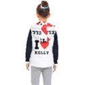 I love Kelly  Kids  Hooded Puffer Vest View2