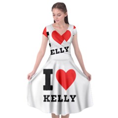 I Love Kelly  Cap Sleeve Wrap Front Dress by ilovewhateva