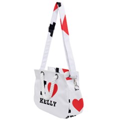 I Love Kelly  Rope Handles Shoulder Strap Bag by ilovewhateva