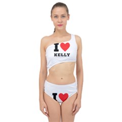 I Love Kelly  Spliced Up Two Piece Swimsuit by ilovewhateva