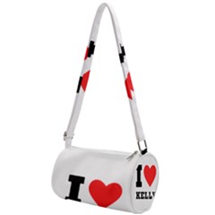 I Love Kelly  Mini Cylinder Bag by ilovewhateva