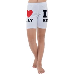 I Love Kelly  Kids  Lightweight Velour Capri Yoga Leggings by ilovewhateva