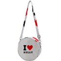 I love Kelly  Crossbody Circle Bag View1