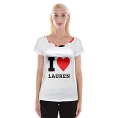 I Love Lauren Cap Sleeve Top by ilovewhateva