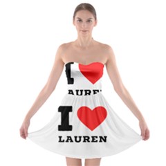 I Love Lauren Strapless Bra Top Dress by ilovewhateva