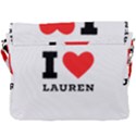 I love lauren Buckle Messenger Bag View3