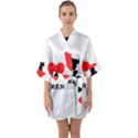 I love lauren Half Sleeve Satin Kimono  View1