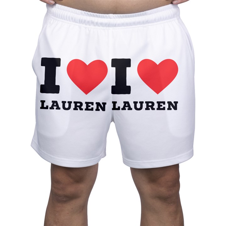 I love lauren Men s Shorts