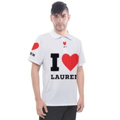 I Love Lauren Men s Polo Tee by ilovewhateva