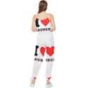 I love lauren Sleeveless Tie Ankle Chiffon Jumpsuit View2