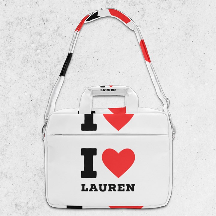 I love lauren MacBook Pro 13  Shoulder Laptop Bag 