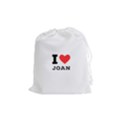 I love Joan  Drawstring Pouch (Medium) View1