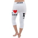 I love Joan  Lightweight Velour Capri Yoga Leggings View4