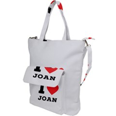 I Love Joan  Shoulder Tote Bag by ilovewhateva