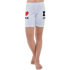 I Love Joan  Kids  Lightweight Velour Capri Yoga Leggings by ilovewhateva