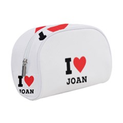 I Love Joan  Make Up Case (small) by ilovewhateva