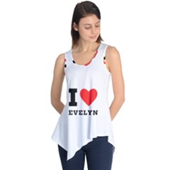 I Love Evelyn Sleeveless Tunic by ilovewhateva