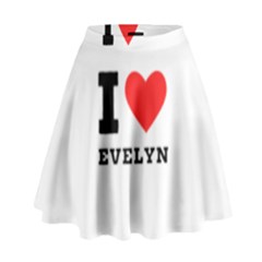 I Love Evelyn High Waist Skirt by ilovewhateva