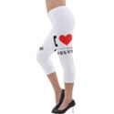 I love evelyn Lightweight Velour Capri Leggings  View3