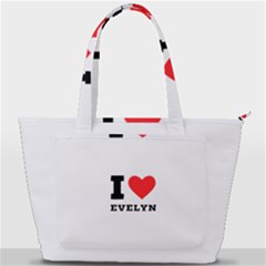 I Love Evelyn Back Pocket Shoulder Bag  by ilovewhateva