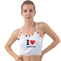 I love evelyn Mini Tank Bikini Top View1