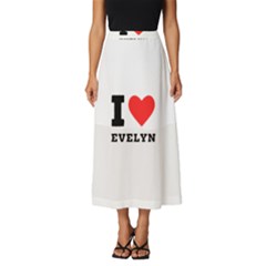 I Love Evelyn Classic Midi Chiffon Skirt