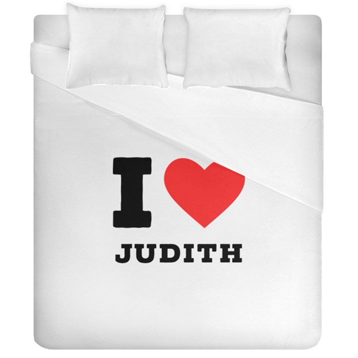 I love judith Duvet Cover Double Side (California King Size)