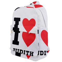 I Love Judith Classic Backpack by ilovewhateva