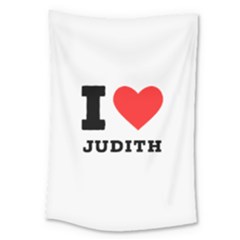 I Love Judith Large Tapestry by ilovewhateva