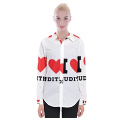 I Love Judith Womens Long Sleeve Shirt