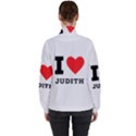 I love judith Women s High Neck Windbreaker View2