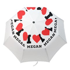 I Love Megan Folding Umbrellas by ilovewhateva