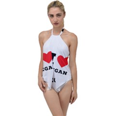 I Love Megan Go With The Flow One Piece Swimsuit by ilovewhateva