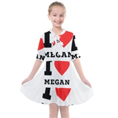 I Love Megan Kids  All Frills Chiffon Dress by ilovewhateva