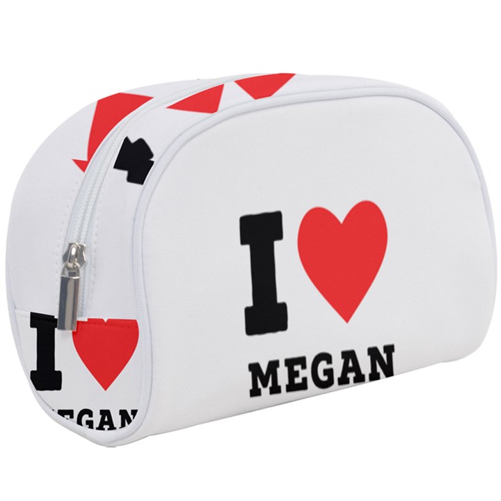 I love megan Make Up Case (Large)