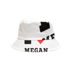 I Love Megan Inside Out Bucket Hat (kids) by ilovewhateva