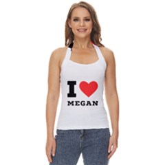 I Love Megan Basic Halter Top by ilovewhateva