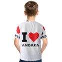 i love andrea Kids  Sport Mesh Tee View2