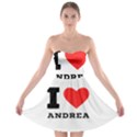 i love andrea Strapless Bra Top Dress View1