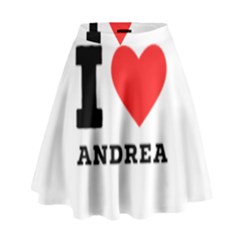 I Love Andrea High Waist Skirt by ilovewhateva