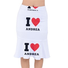 I Love Andrea Short Mermaid Skirt by ilovewhateva