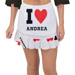 I Love Andrea Fishtail Mini Chiffon Skirt by ilovewhateva