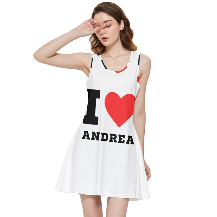 i love andrea Inside Out Racerback Dress