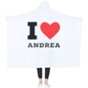 i love andrea Wearable Blanket View2