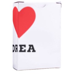 I Love Andrea Playing Cards Single Design (rectangle) With Custom Box