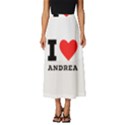 i love andrea Classic Midi Chiffon Skirt View1