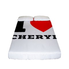 I Love Cheryl Fitted Sheet (full/ Double Size) by ilovewhateva